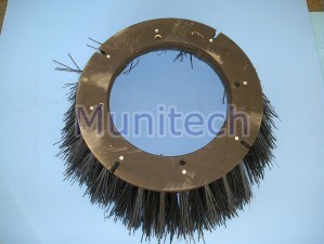 Wood Top Sweeper Gutter Brush Poly Fill