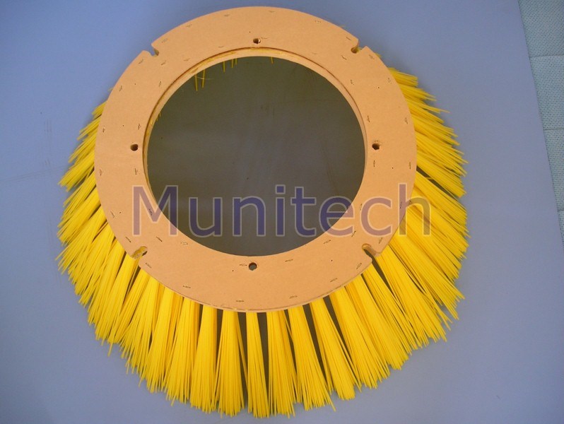 Poly Top Sweeper Front Brush Poly Mixed Fill